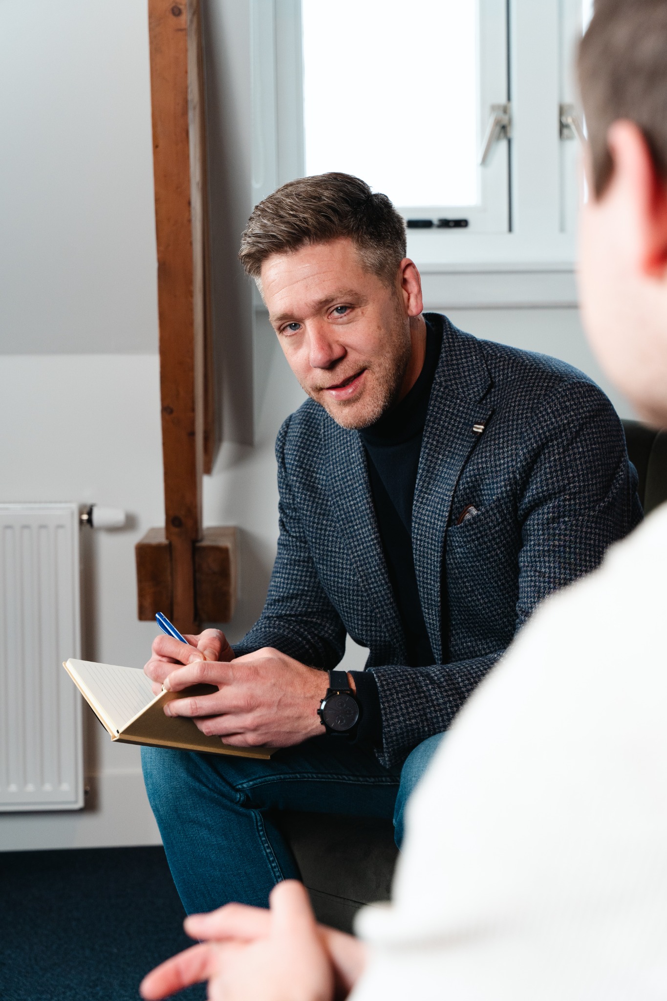 Mark Dekker in gesprek